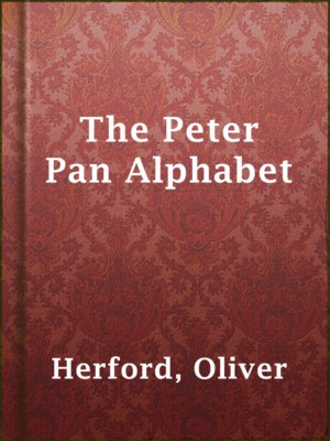 The Peter Pan Alphabet - ebook
